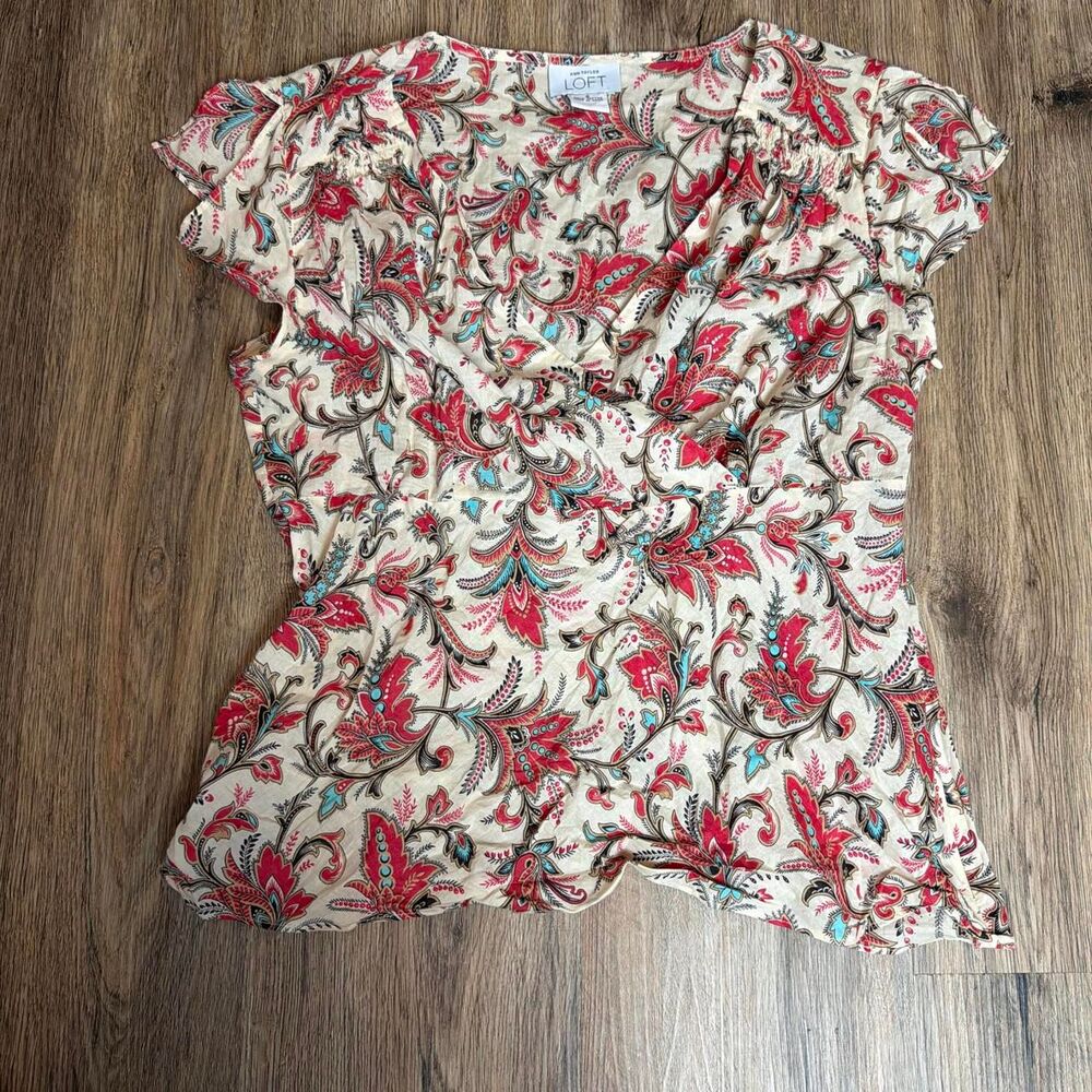 Loft Women's multi Blouse